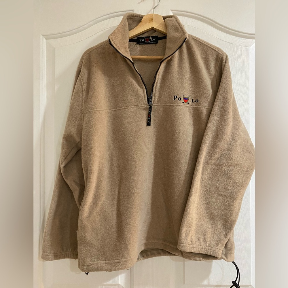 Polo Beige Fleece